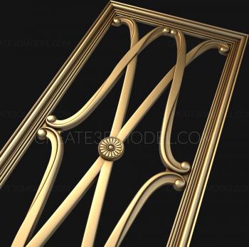 Square panels (PN_0256) 3D model for CNC machine
